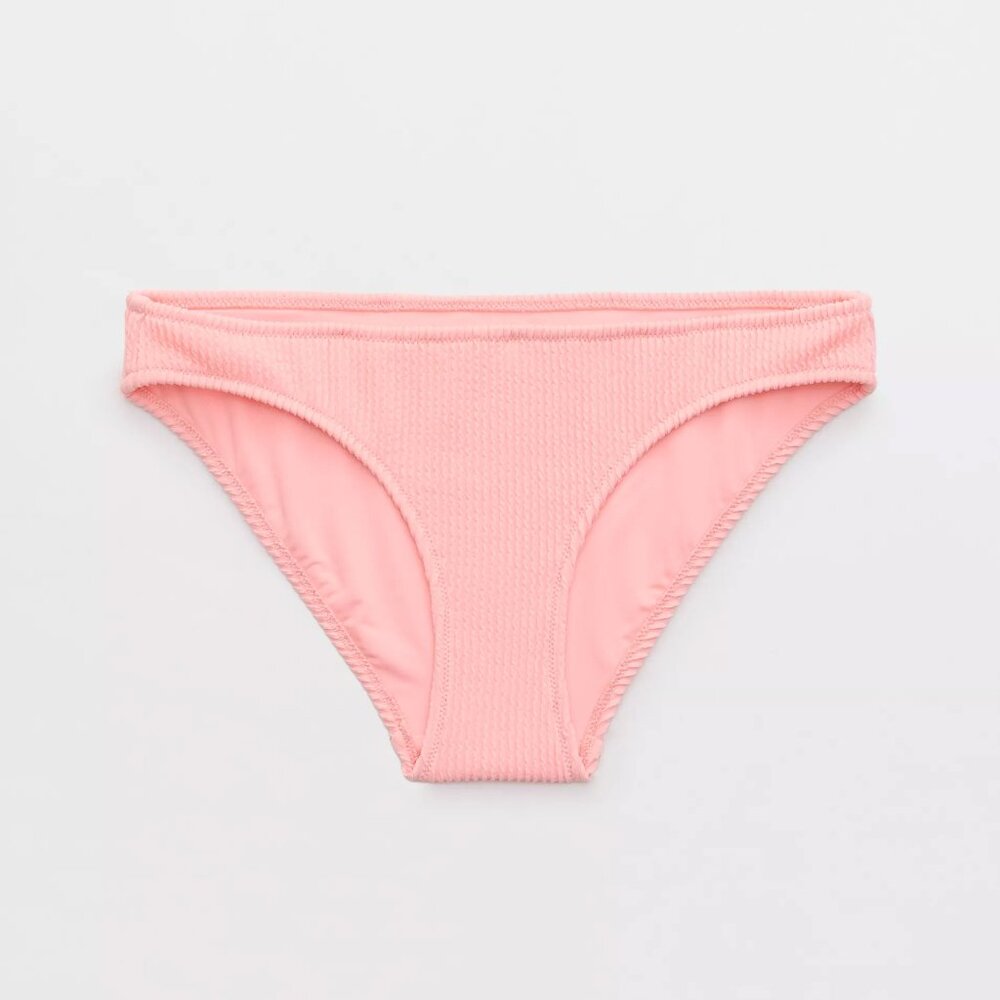 NWT Aerie Crinkle Full Coverage Bikini Bottom XS